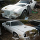 Illustration for article titled Mystery Nightmare Car Plus Bonus NHRA Pace Car Firebird Down On The Spanish Dirt Lot